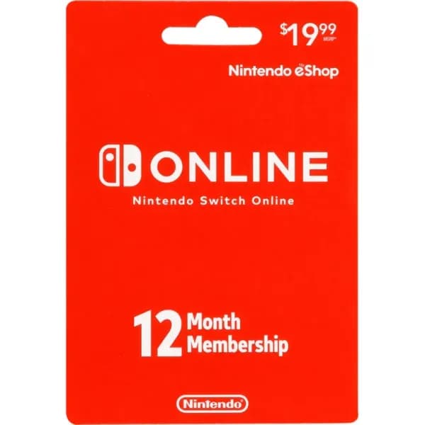 Nintendo Switch Online 12 Month USA Only