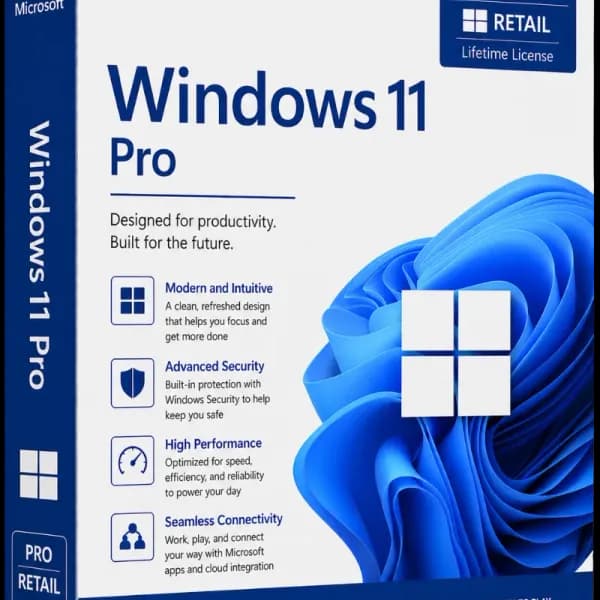  Windows 10 Pro Retail - 1PC Product Key Activation