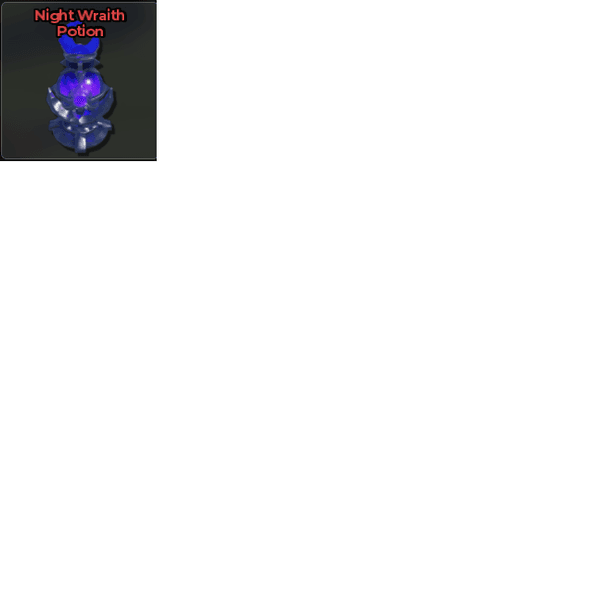Roblox Magic Loot-> Night Wraith Potion